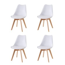 Baroni Home Set di 4 Sedie da