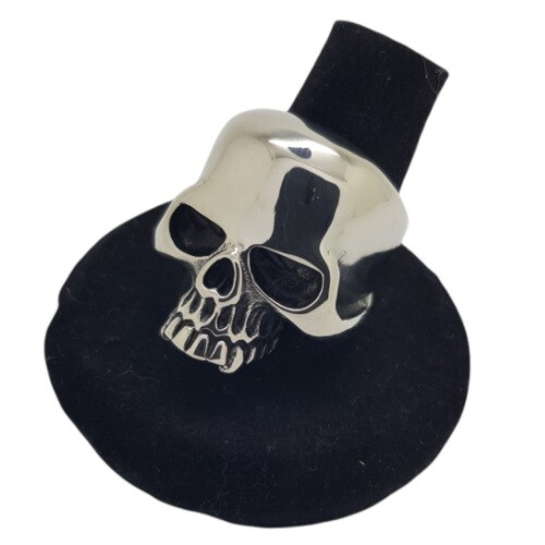 Anello testa teschio - anello,