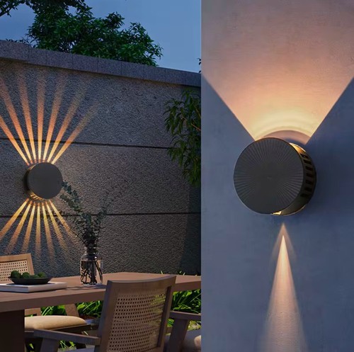 Applique parete rotonda - applique, led