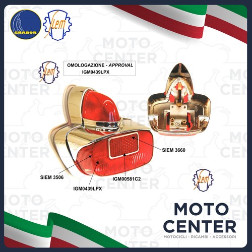 Fanale posteriore siem piaggio - fanale,
