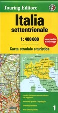 ITALY NORTH (TOURING CLUB ITALIANO ROAD MAPS) (ENGLISH AND By Tci **BRAND NEW**