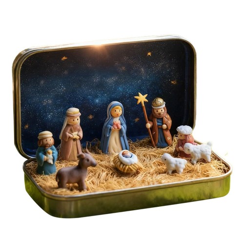 Nativity scene set - nativity,
