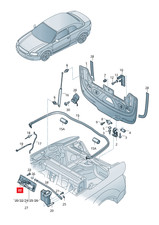 Presa Vag Audi A4 S4 Cabrio Quatro Rs4 Originale 8H0825401A