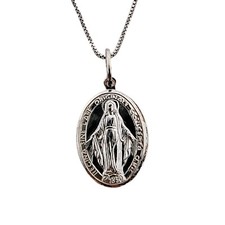 Collana madonna miracolosa - collana,