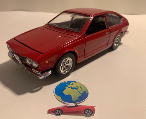 Bburago alfa romeo alfetta - romeo, gt