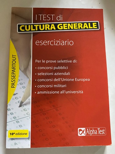 Test cultura generale per - generale,