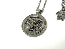 Collana VERSACE Medusa Greca 95 - canna di fucile, unisex, ottime condizioni