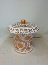 Vaso Amarena Fabbri Centenario Cento Anni Dorato Numerato Centenary Golden Vase