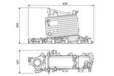 Radiatore intercooler 818684