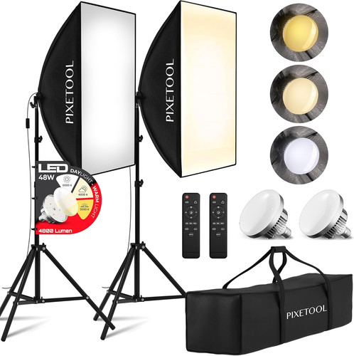 Set softbox per studio - softbox,