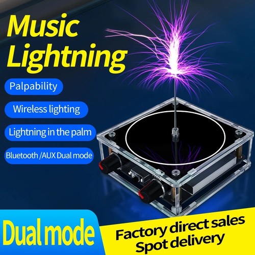 Bluetooth music tesla coil can - music,