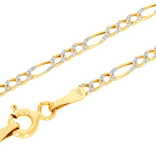 14k oro giallo 2mm - 14k, taglio