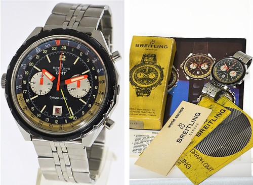 Breitling chrono matic gmt - breitling, chrono-matic