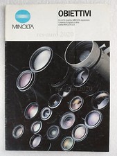 MINOLTA Obiettivi