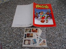 ALBUM PINOCCHIO MOVICOLOR 1965 VUOTO+SET COMPLETO 1/220 FIGURINE NUOVE EDICOLA 