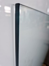 PORTA SCORREVOLE IN VETRO 8MM EXTRACHIARO TEMPERATO 117x283cm