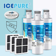 Adatto per LG LT1000P LFXS30796S/00 LSXS26336S LRFXS2503S Filtro aria acqua CONFEZIONE DA 3