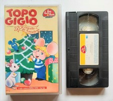 Vhs Topo Gigio 4 Il Regalo Di Natale Film Animazione Cristina D'Avena (V1)
