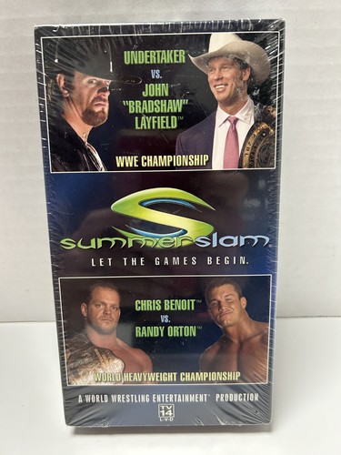 Wwe summerslam 2004 vhs - wwe,