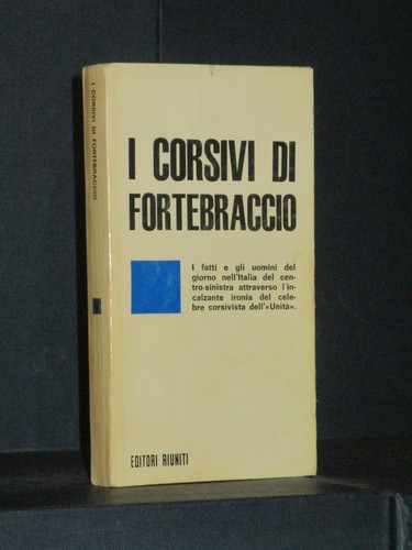 Fortebraccio corsivi di - -,
