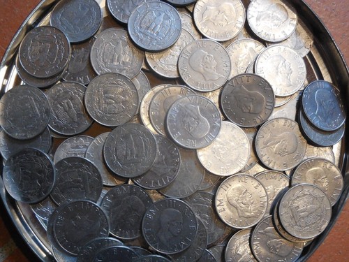 100 monete lire impero - monete, 2