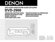 Denon DVD-2900 Lettore DVD