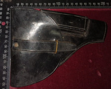 FONDINA PELLE POLIZIA CARABINIERI FUORI ORDINANZA USO SCENICO ANNI 80 RARITÀ