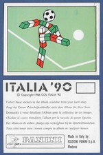 FIGURINA CALCIATORI PANINI ITALIA 90 - NUOVA/NEW - N.008 MASCOTTE CIAO