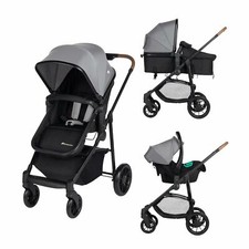 Poussette trio combinée en - trio,