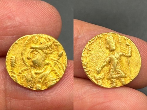 Antica moneta oro - g), in