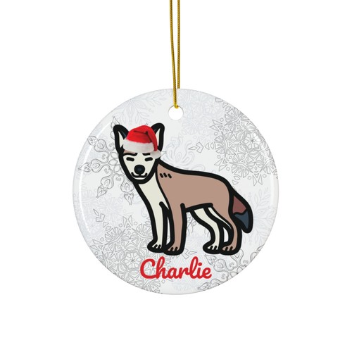 Ornamento lundehund norvegese - ornamento,