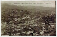 COSENZA - PANORAMA DAL CORSO