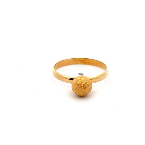Anello oro saudita 18 - in,