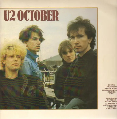 October vinile island - u2,