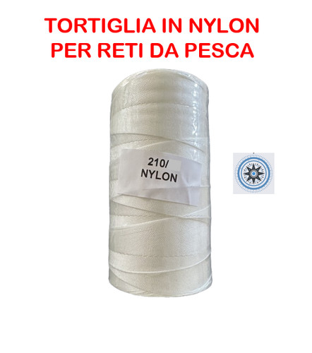 Tortiglia nylon bianca - in,
