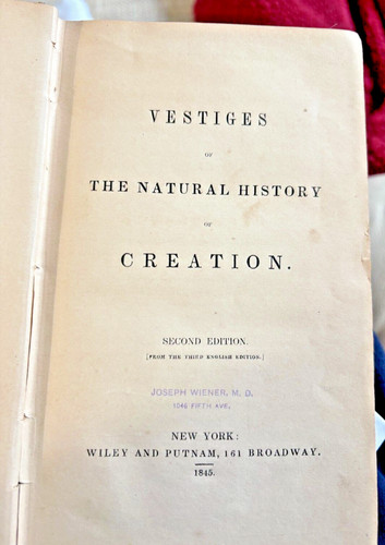 Vestiges the natural - of,