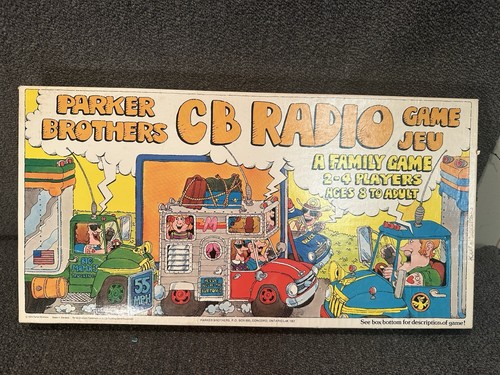 1976 radio board game - board,