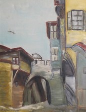 Dipinto ad olio paesaggio