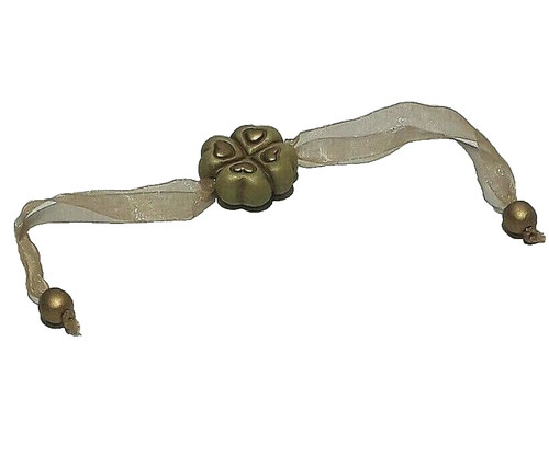 Bracciale bimba quadrifoglio - bracciale,