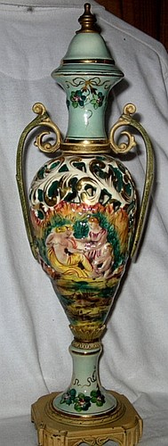 Vaso art deco - art, maiolica