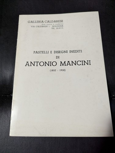Antonio mancini mostra - antonio,