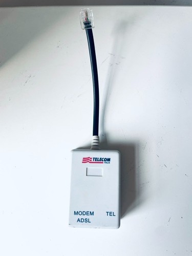 Filtro adsl rj11 telecom plus - filtro,