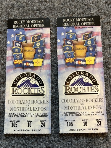 Biglietto colorado rockies - colorado,