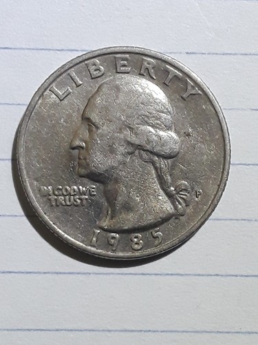 1985 quarter errors in - 1985, god