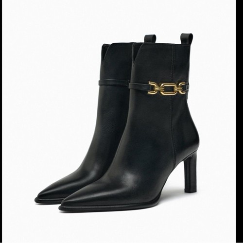 Zara metal trim - zara, leather