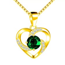 Collana donna cuore oro