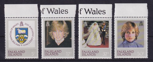 Isole falkland 1982 lady diana - isole,