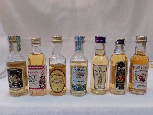 Lotto mignon whisky - anni, 80