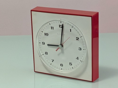Orologio rosso vintage - , design