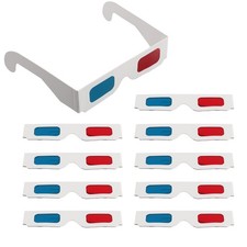 Occhiali 3D, 10 Paia di Lenti